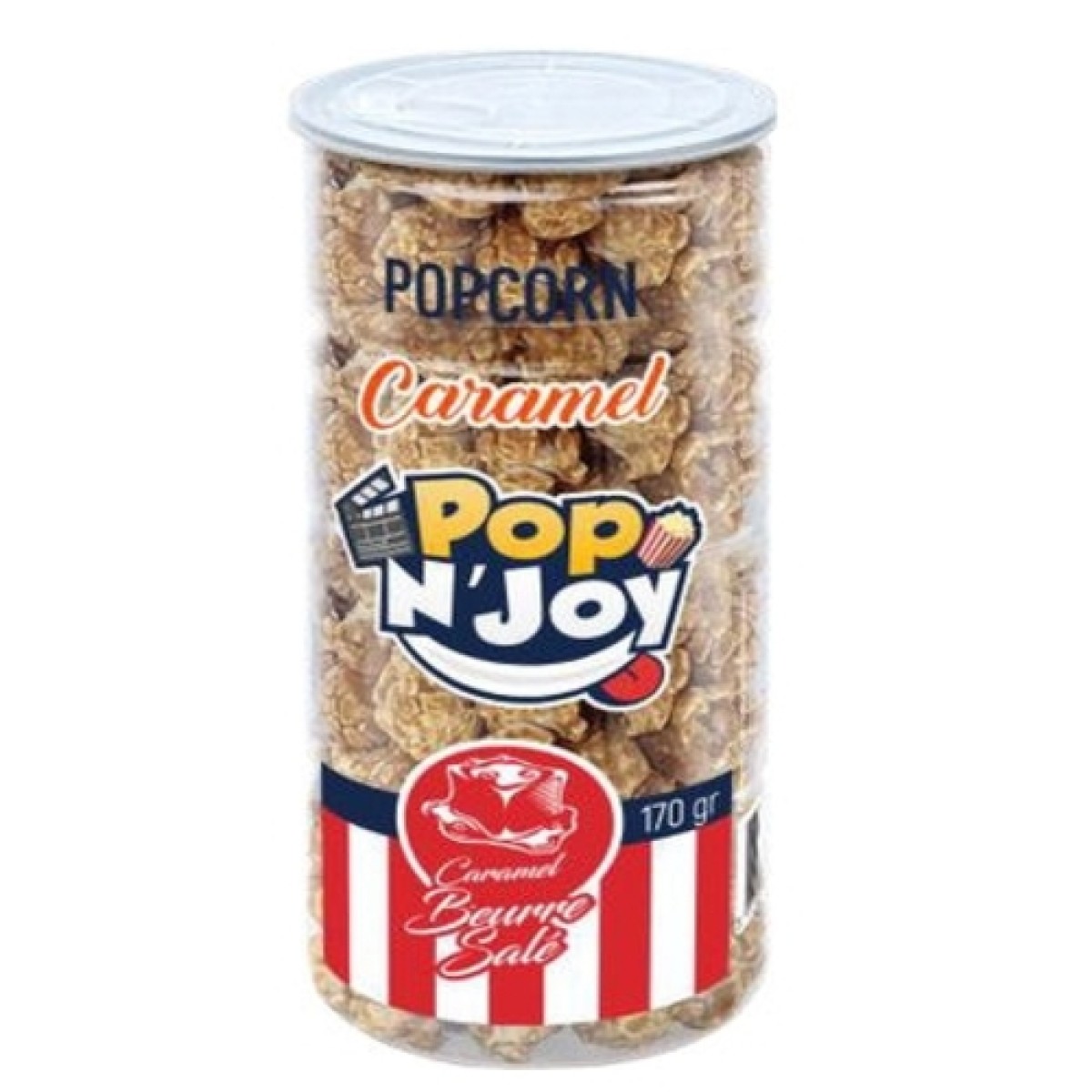 popcorn pop n'joy caramel 170gr